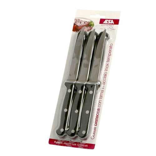 Ilsa Tuttixuno Coltello Bistecca In Acciaio Inox Set 6 Pz