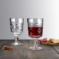 33 Cl Pasabahce Estrella Calice Acqua In Vetro Set 4 Pezzi