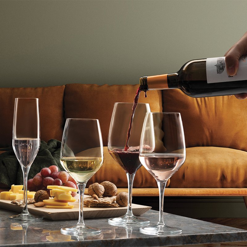 20 Cl Pasabahce Napa Calice Flute In Vetro Set 6 Pezzi