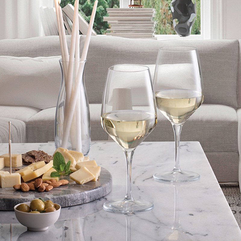 36 Cl Pasabahce Napa Calice Vino Bianco In Vetro Set 6 Pezzi