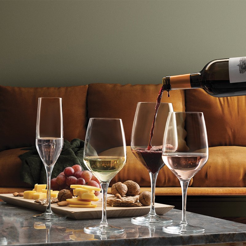 36 Cl Pasabahce Napa Calice Vino Bianco In Vetro Set 6 Pezzi