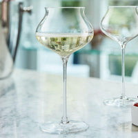 30 Cl Chef And Sommelier Macaron Fascination Calice Flute In Vetro Set 6 Pezzi