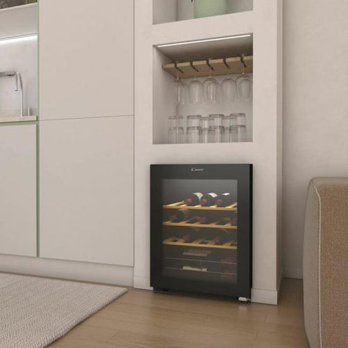 47 5 X 45 6 X H 63 Candy Divino Cantinetta Portabottiglie 23 Bottiglie In Legno