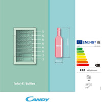 55 X 49 X H 84 5 Cm Candy Divino Cantinetta Portabottiglie 41 Bottiglie In Legno