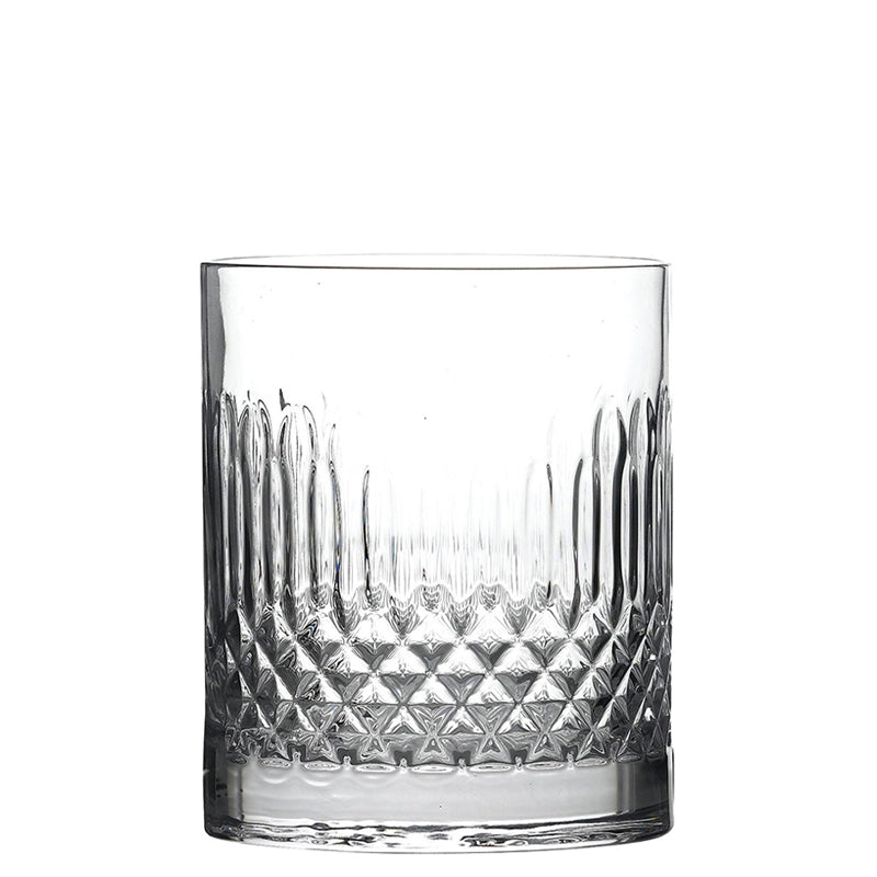38 Cl Bormioli Luigi Diamante Bicchiere Whisky In Vetro Set 6 Pezzi