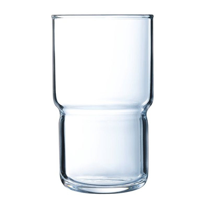 32 Cl Arcoroc Log Bicchiere Bibita In Vetro Set 6 Pezzi