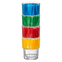20 5 Cl Bormioli Rocco Lyon Bicchiere Acqua In Vetro Set 12 Pezzi