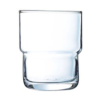 22 Cl Arcoroc Log Bicchiere Bibita In Vetro Set 6 Pezzi