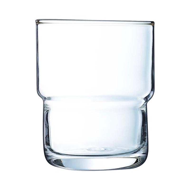 22 Cl Arcoroc Log Bicchiere Bibita In Vetro Set 6 Pezzi