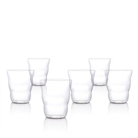 37 Cl Italesse Cloud Bicchiere Acqua In Vetro Borosilicato Set 6 Pezzi