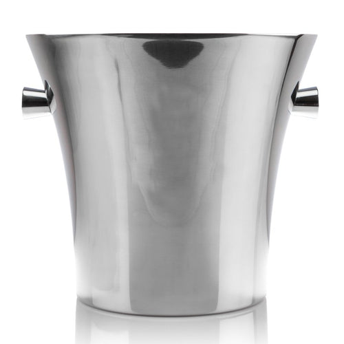 28 X H 23 4Cm Italesse Winston Secchiello Champagne Per 2 Bottiglie In Acciaio Inox