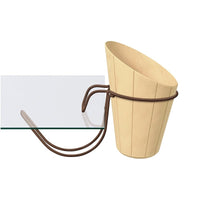 21 X H 20Cm Italesse Clasper Supporto Secchiello Da Tavolo In Ferro
