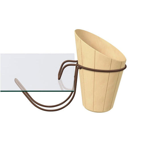 21 X H 20Cm Italesse Clasper Supporto Secchiello Da Tavolo In Ferro