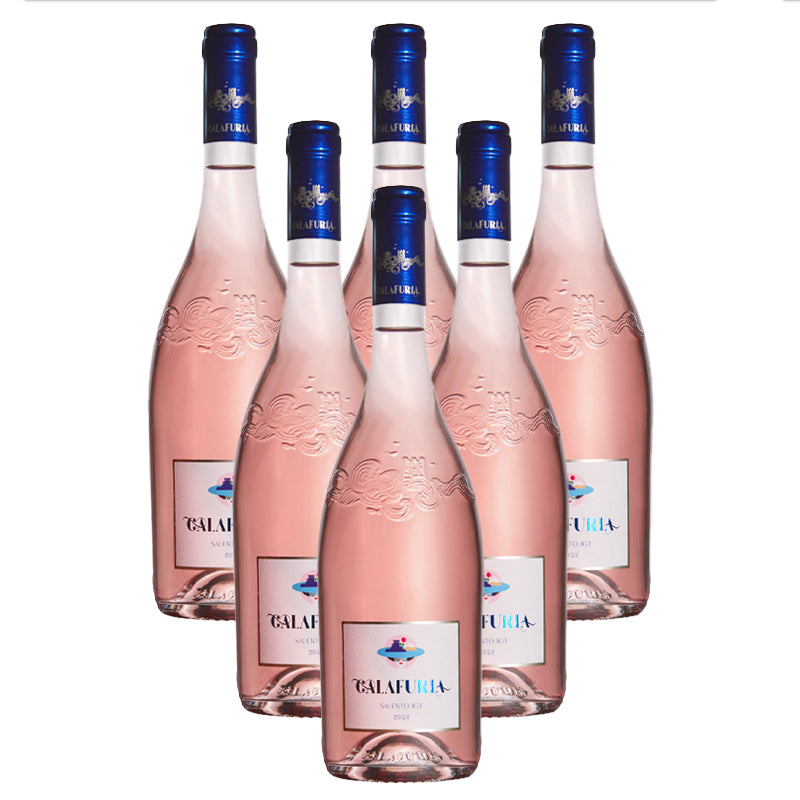 Tormaresca Salento Igt 2023 Cantina Tormaresca Set 6 Bottiglie 6 Calici