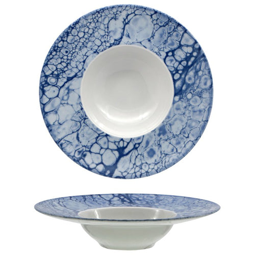 27 5 Cm Saturnia Bubble Piatto Fondo In Porcellana Set 6 Pz