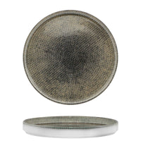 20 Cm Saturnia Nail Piatto Piano In Porcellana Set 6 Pz