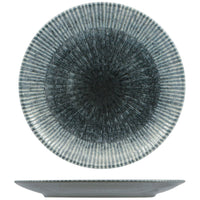 28 Cm Saturnia Space Piatto Piano In Porcellana Set 6 Pz