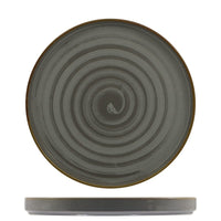 20 Cm Saturnia Vortex Piatto Piano In Porcellana Set 6 Pz