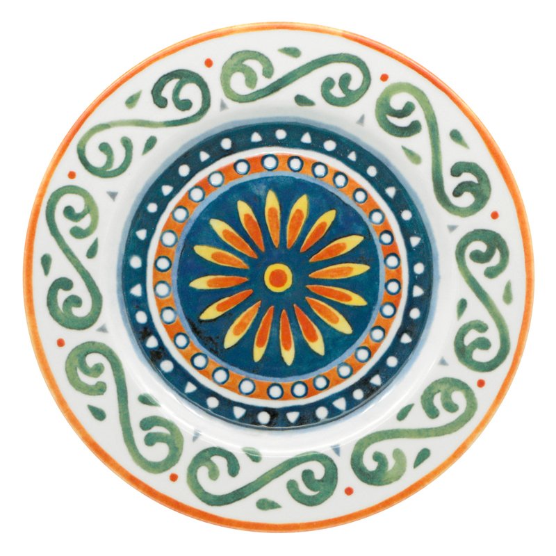31 Cm Saturnia Capri Piatto Pizza In Porcellana Set 6 Pz