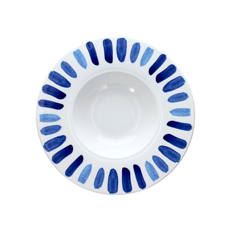 28 Cm Tognana Panarea Piatto Pasta In Porcellana Set 6 Pz