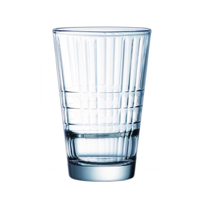 35 Cl Arcoroc Stack Up Bicchiere Bibita In Vetro Temperato Set 6 Pezzi