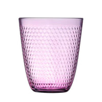 31 Cl Arcoroc Pampille Bicchiere Acqua In Rilievo In Vetro Set 6 Pezzi