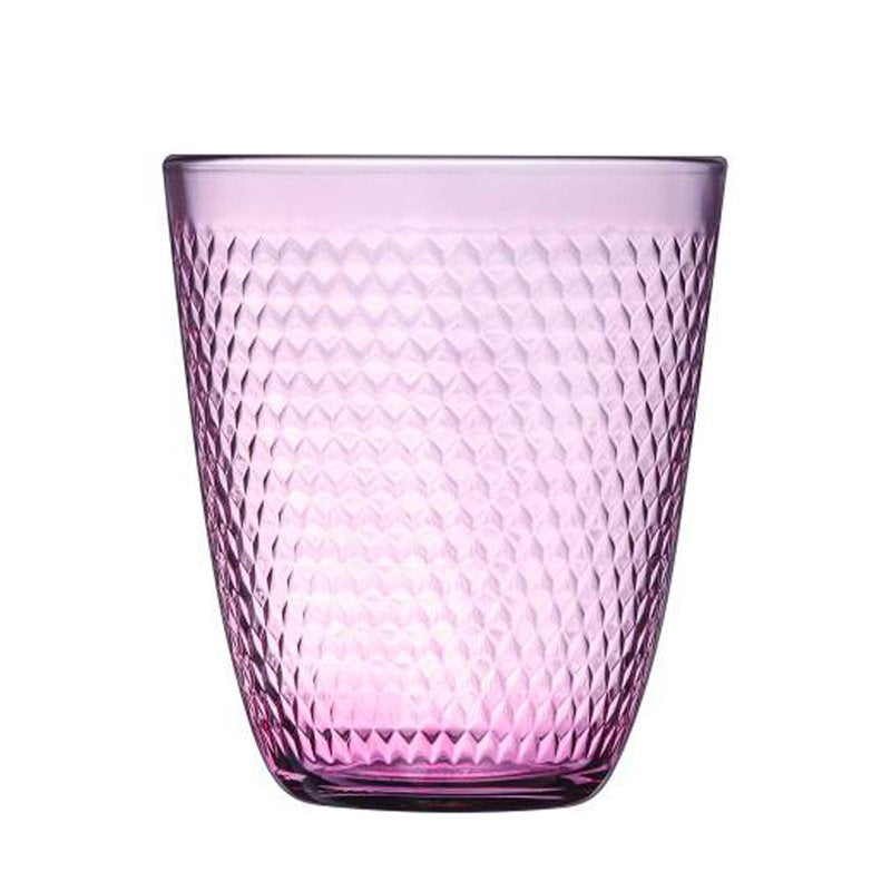 31 Cl Arcoroc Pampille Bicchiere Acqua In Rilievo In Vetro Set 6 Pezzi
