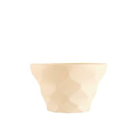 35 Cl Arcoroc Maeva Diamant Coppa Gelato Sfaccettato In Vetro Opale Set 6 Pezzi