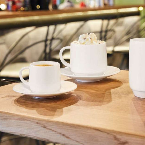 15 5 Cm Arcoroc Intensity Piattino Tazza Cappuccino In Vetro Opale
