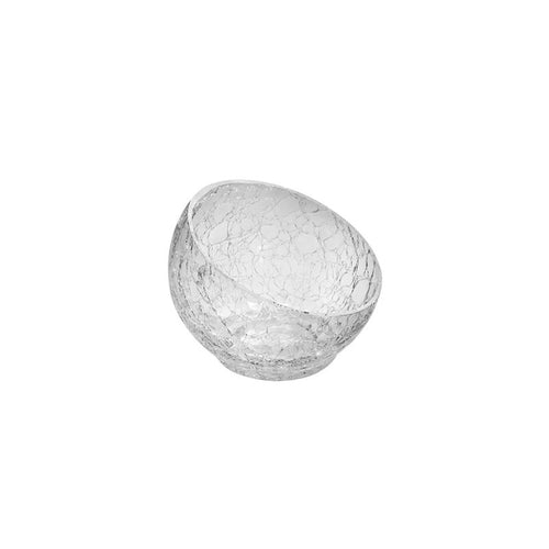 9 5 Cm Crackle Coppa Dessert Satinato In Vetro Set 6 Pezzi