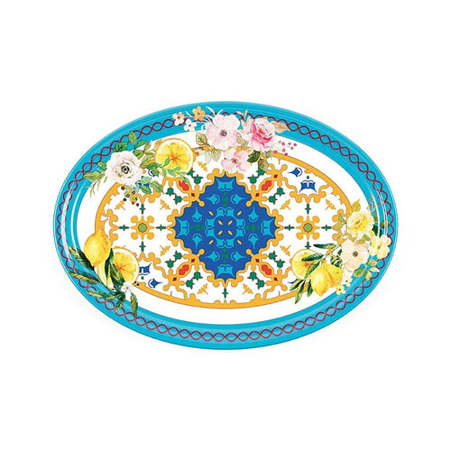 35X25 5 Cm Guzzini Flower Vassoio In Melamina Set 2 Pz