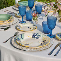 Tognana Vela Antigua Servizio Piatti In Stoneware Set 18 Pz