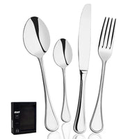 Abert Imperial Servizio Posate In Acciaio Inox Set 24 Pz