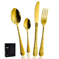 Abert Tattoo Servizio Posate In Acciaio Inox Set 24 Pz