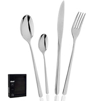 Abert Stilo Servizio Posate In Acciaio Inox Set 24 Pz