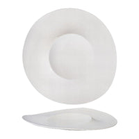 31 7 Cm Essentia Magnesium Orbit Piatto Presentazione Rotondo In Porcellana Set 2 Pz