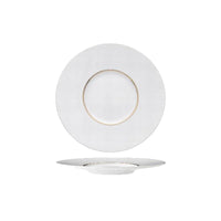 17 Cm Essentia Ligne D Or Piatto Pane In Porcellana Set 6 Pz