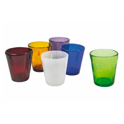 33 Cl Villa D Este Tivoli Cancun Bicchiere Acqua In Vetro Set 6 Pezzi