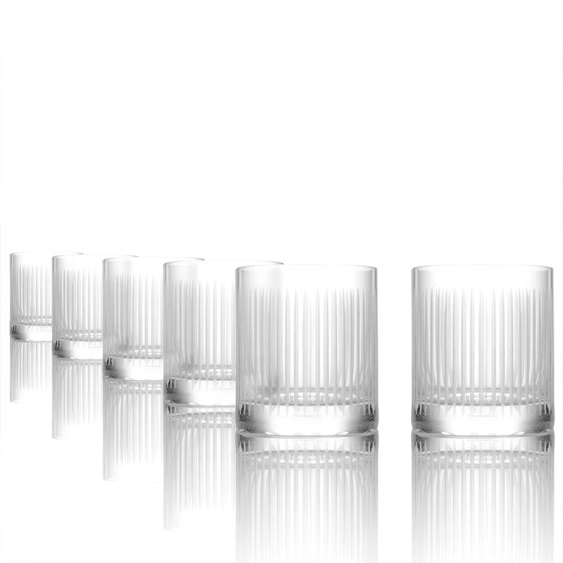 32 Cl Stolzle Lausitz Soho Bicchiere Whisky In Vetro Set 6 Pezzi