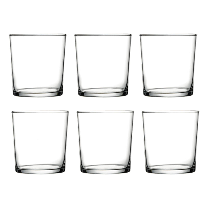 38 Cl Pasabahce Bistro Bar Bicchiere Whisky In Vetro Temperato Set 12 Pezzi