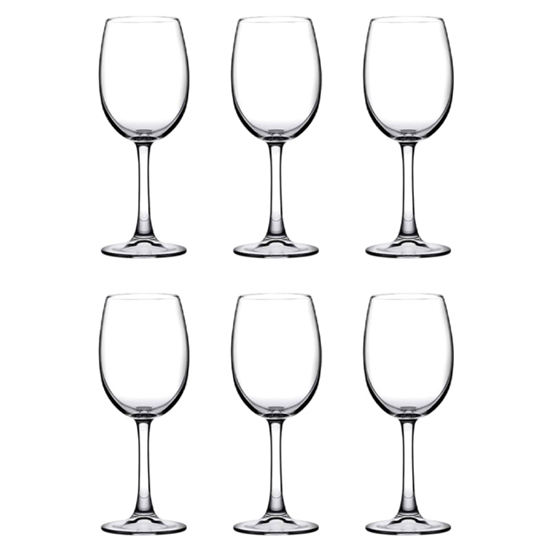 61 Cl Pasabahce Palomino Calice Vino Rosso In Vetro Temperato Set 6 Pezzi