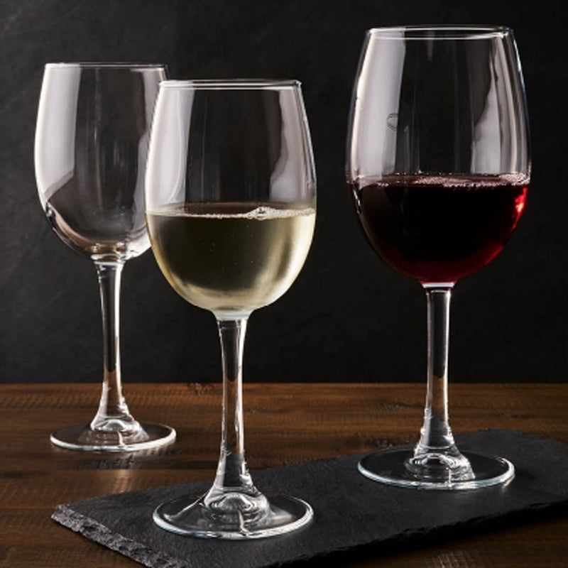 35 Cl Pasabahce Palomino Calice Vino Bianco In Vetro Temperato Set 6 Pezzi