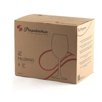 35 Cl Pasabahce Palomino Calice Vino Bianco In Vetro Temperato Set 6 Pezzi