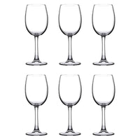 35 Cl Pasabahce Palomino Calice Vino Bianco In Vetro Temperato Set 6 Pezzi