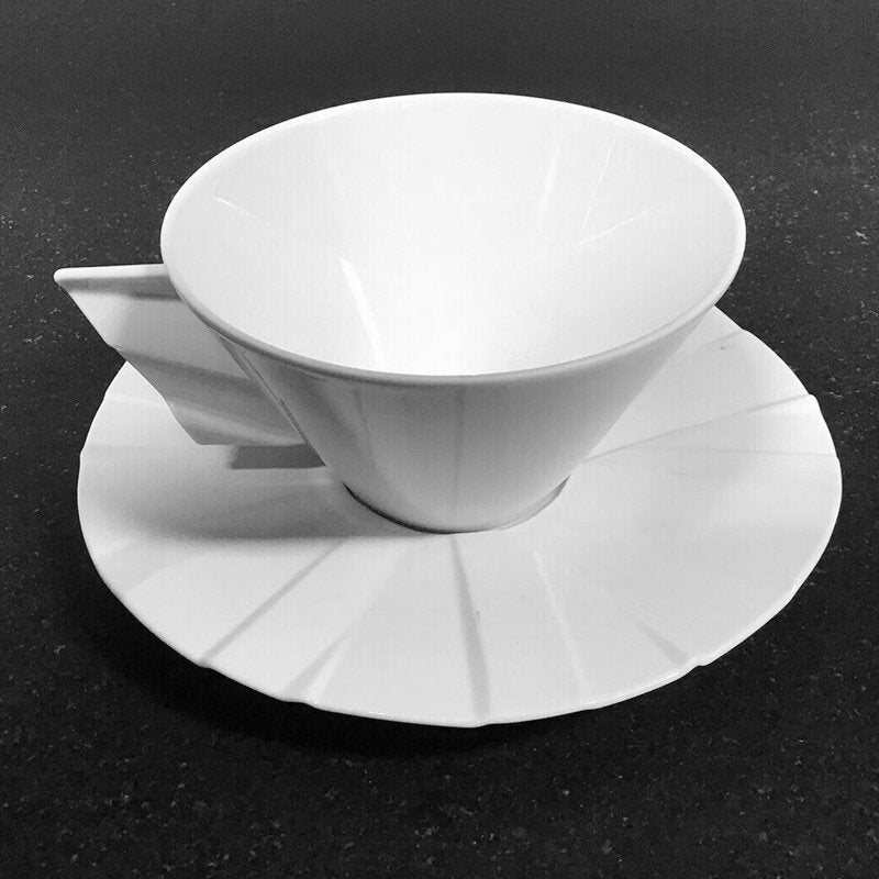 16 4 Cm Vista Alegre Matrix Glaze Piattino Tazza The In Porcellana