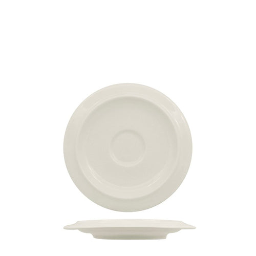 12 Cm Ariane Kama Piattino Tazzina Caffe In Porcellana Set 12 Pz