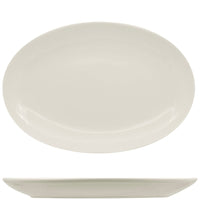 36 Cm Ariane Vital Coupe Piatto Vassoio Ovale In Porcellana Set 6 Pz