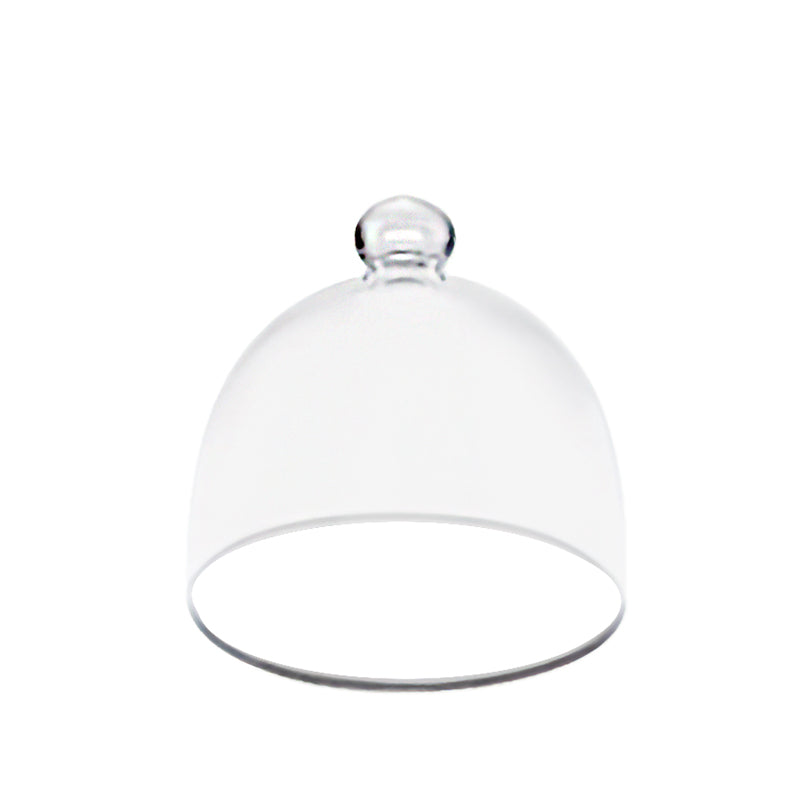 15 Cm Crackle Cloche In Vetro