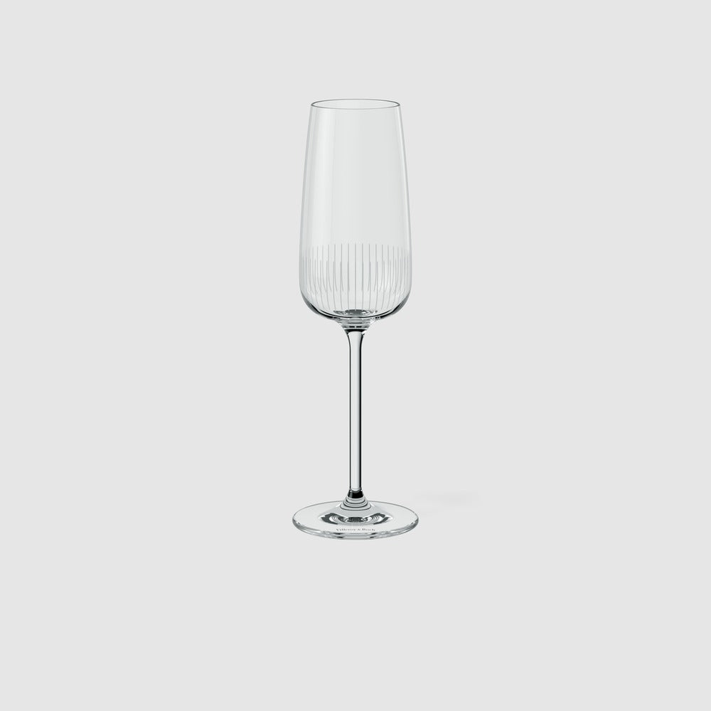 12 cl - Villeroy & Boch Afina Calice Flute In Vetro Set 4 Pz