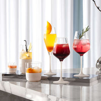 26 cl - Villeroy & Boch Manufacture Rock Blanc Calice Flute Champagne In Vetro Cristallino - Set 4 Pz